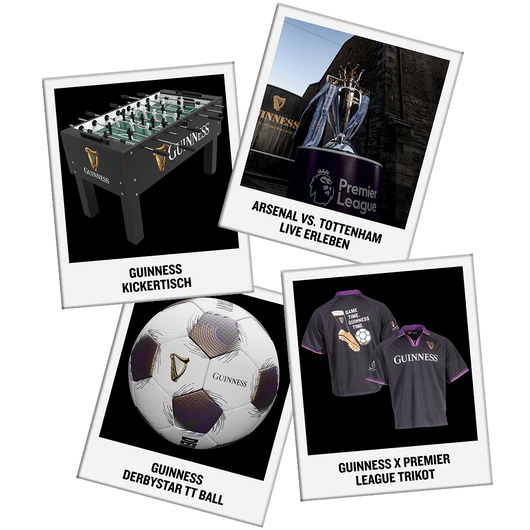 Gewinne für das Guinness Gewinnspiel