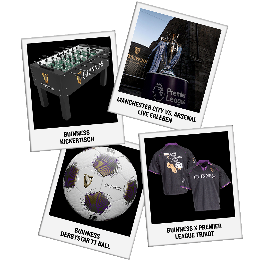 Gewinne für das Guinness Gewinnspiel